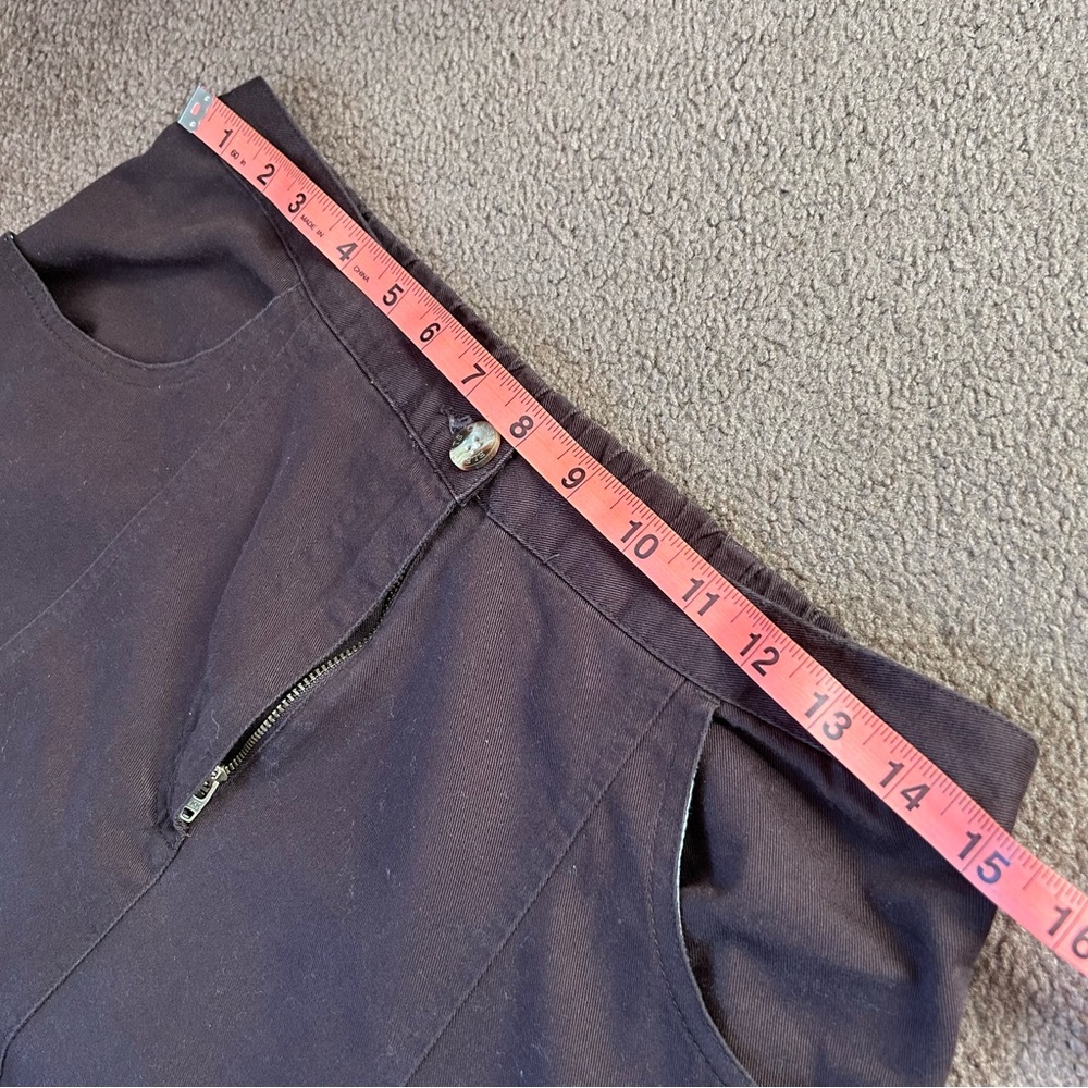 Women’s Brown Skirt Size 8 Classic Elements - Picture 3 of 7